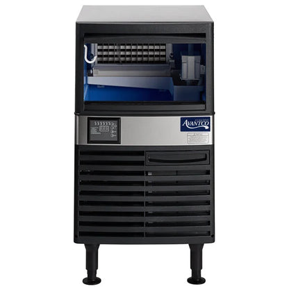 Avantco Ice UC-F-120-A Commercial Undercounter Full Cube Ice Machine – Air-Cooled, 129 lb. Production, 115V, NSF