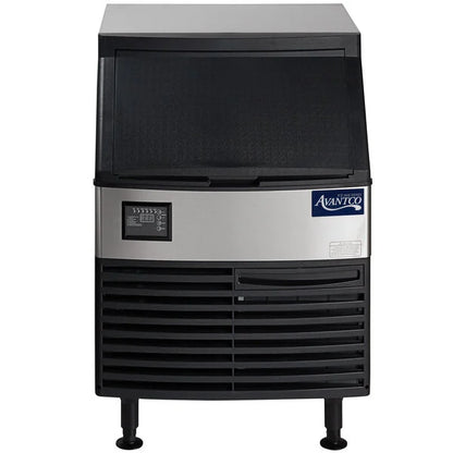 Avantco Ice UC-F-280-A Commercial Undercounter Full Cube Ice Machine – Air-Cooled, 299 lb. Production, 115V, NSF