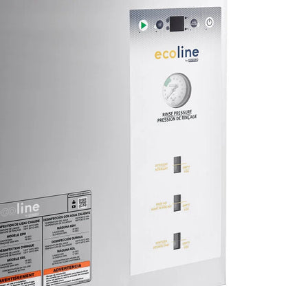 Ecoline by Hobart EDL-1 Commercial Low-Temperature Door-Type Dishwasher – 120V