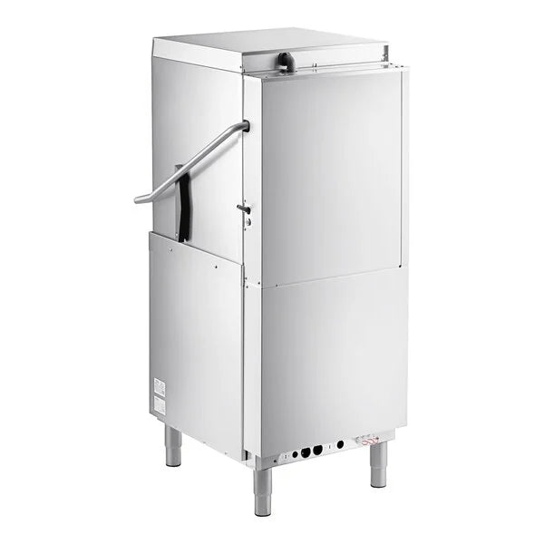 Noble Warewashing HT-DT513 Commercial High-Temperature Door-Type Dishwasher with Built-In Booster Heater – 208/240V, 3 Phase