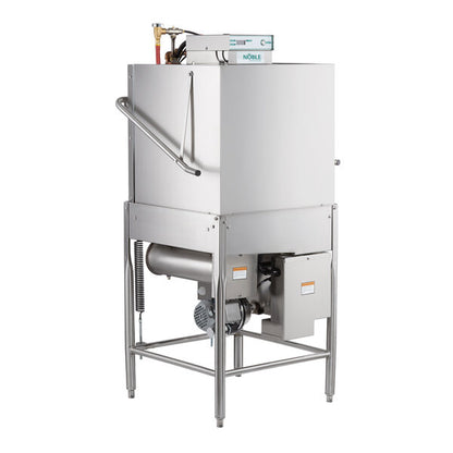 Noble Warewashing HT-180EC Commercial High-Temperature Single-Cycle Undercounter Dishwasher with Built-In Booster Heater – 208/230V, 1 Phase
