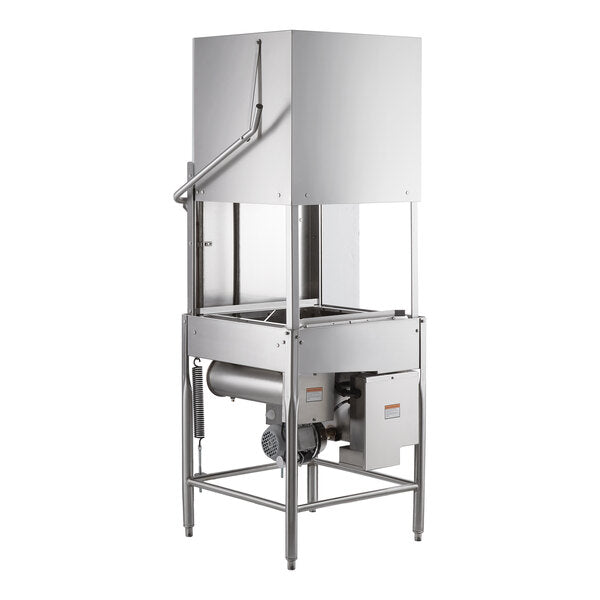 Noble Warewashing HT-180EC Commercial High-Temperature Single-Cycle Undercounter Dishwasher with Built-In Booster Heater – 208/230V, 1 Phase