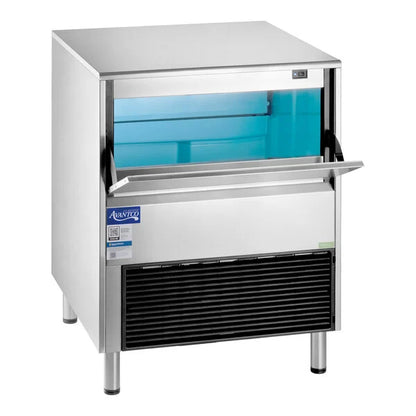 Avantco Ice Diamond EUC-F-340-A Commercial Undercounter Full Cube Ice Machine – Air-Cooled, 99 lb. Bin / 340 lb. Production, 115V, NSF