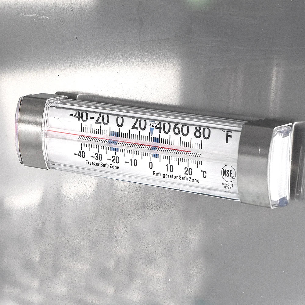 MoTak 28x27″ Commercial Undercounter Refrigerator – 1 Door Stainless Steel, NSF