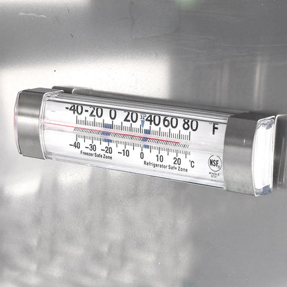 MoTak 28x27″ Commercial Undercounter Refrigerator – 1 Door Stainless Steel, NSF