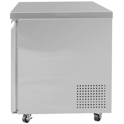 MoTak 60″ Commercial Undercounter Refrigerator – 2 Door Stainless Steel, NSF